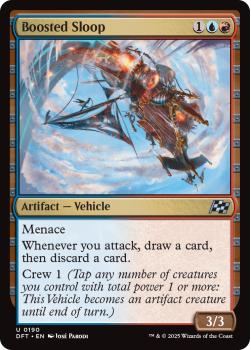 Boosted Sloop single card from Magic the Gathering