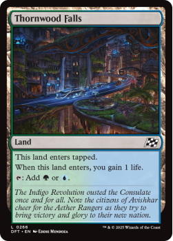 Thornwood Falls (FOIL) single card from Magic the Gathering