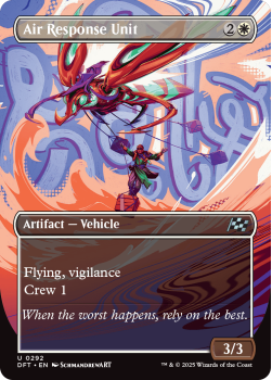 Air Response Unit (SHOWCASE) single card from Magic the Gathering