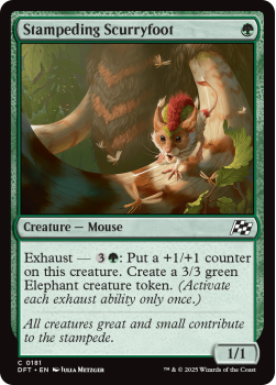 Stampeding Scurryfoot (FOIL) single card from Magic the Gathering
