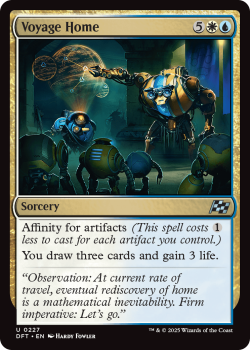 Voyage Home single card from Magic the Gathering