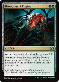 Broodheart Engine single card from Magic the Gathering