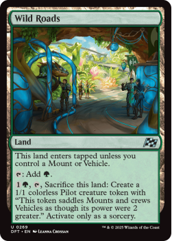 Wild Roads (FOIL) single card from Magic the Gathering