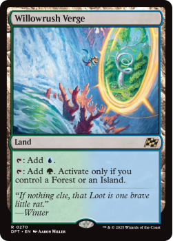Willowrush Verge single card from Magic the Gathering