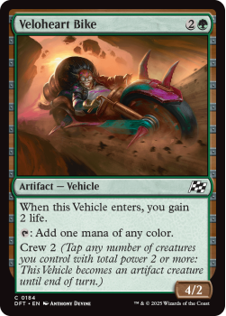 Veloheart Bike (FOIL) single card from Magic the Gathering