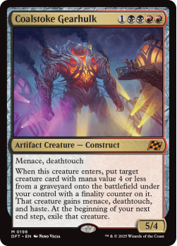 Coalstoke Gearhulk single card from Magic the Gathering