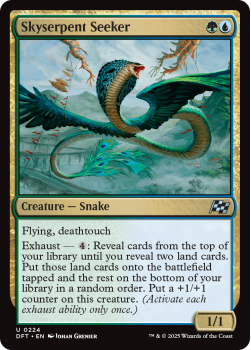 Skyserpent Seeker single card from Magic the Gathering