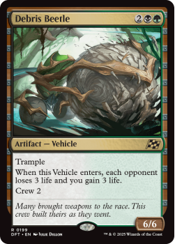 Debris Beetle single card from Magic the Gathering