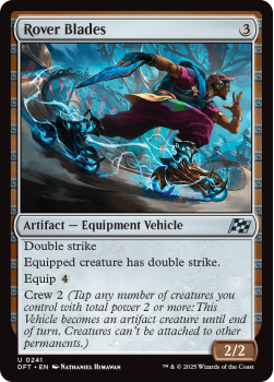 Rover Blades single card from Magic the Gathering