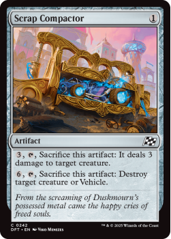 Scrap Compactor (FOIL) single card from Magic the Gathering