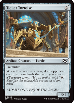 Ticket Tortoise (FOIL) single card from Magic the Gathering