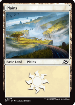 Plains (FOIL) single card from Magic the Gathering