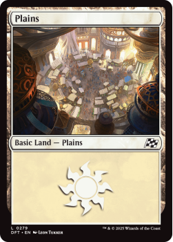 Plains (FOIL) single card from Magic the Gathering