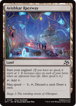 Avishkar Raceway single card from Magic the Gathering