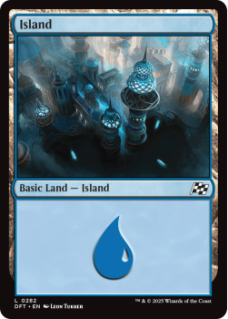 Island (FOIL) single card from Magic the Gathering