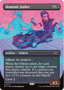 Demonic Junker (SHOWCASE) single card from Magic the Gathering