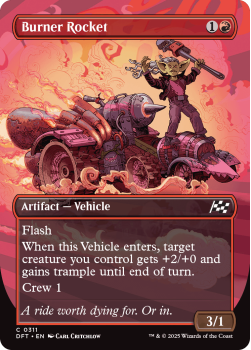 Burner Rocket (SHOWCASE) single card from Magic the Gathering