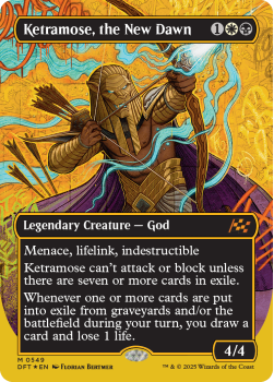 Ketramose, the New Dawn (FIRST PLACE SHOWCASE FOIL) single card from Magic the Gathering