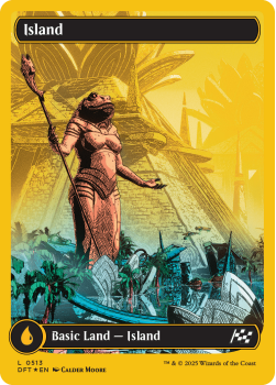 Island (FIRST PLACE FOIL) single card from Magic the Gathering
