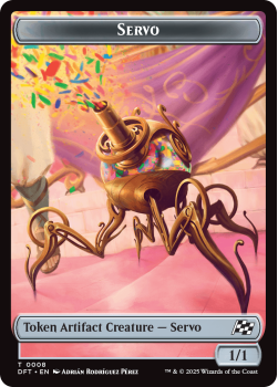 Servo // Thopter Token single card from Magic the Gathering