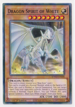 Dragon Spirit of White (Common) single card from Yu-Gi-Oh!
