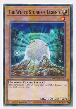 The White Stone of Legend (Common) single card from Yu-Gi-Oh!