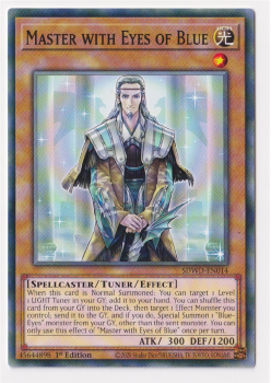 Master with Eyes of Blue (Common) single card from Yu-Gi-Oh!