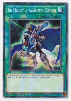 The Melody of Awakening Dragon (Common) single card from Yu-Gi-Oh!
