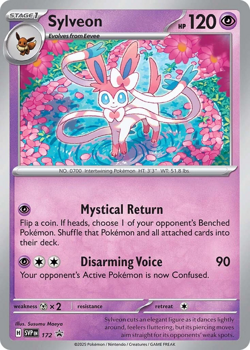 Sylveon SVP172 (COSMOS HOLO) - Pokemon Single Promotional Card