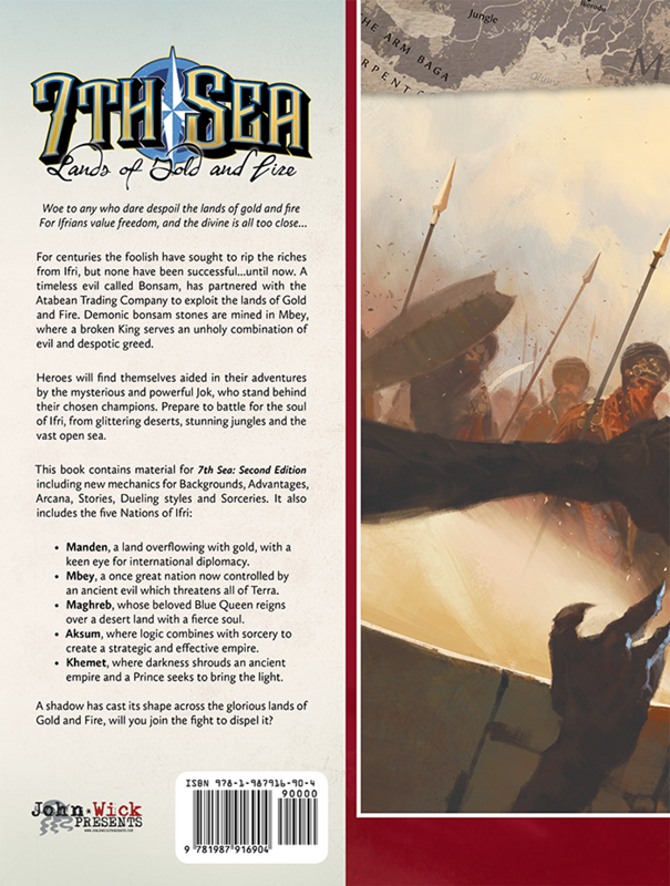 7th Sea (Second edition) : Land of Gold and Fire - Image 2
