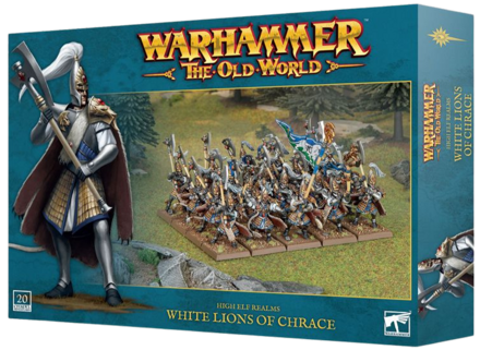 Warhammer The Old World : High Elf White Lions of Chrace