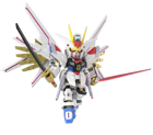 SD Gundam Cross Silhouette Mighty Strike Freedom Gundam (Mobile Suit Gundam SEED Freedom) - Image 3