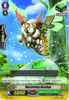 Machining Bombyx single card from Cardfight!! Vanguard
