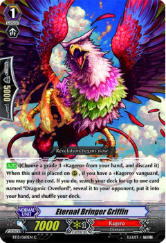 Eternal Bringer Griffin single card from Cardfight!! Vanguard