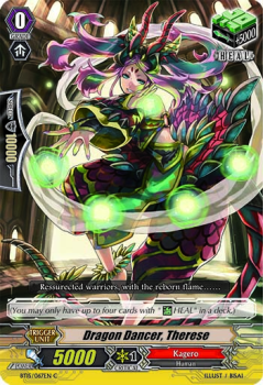 Dragon Dancer, Therese single card from Cardfight!! Vanguard