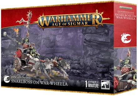 Gloomspite Gitz Snarl Boss on War-Wheela