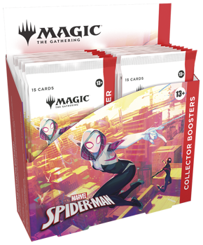 Magic the Gathering: Marvel's Spider-Man - Collector Booster BOX (12 Packs)