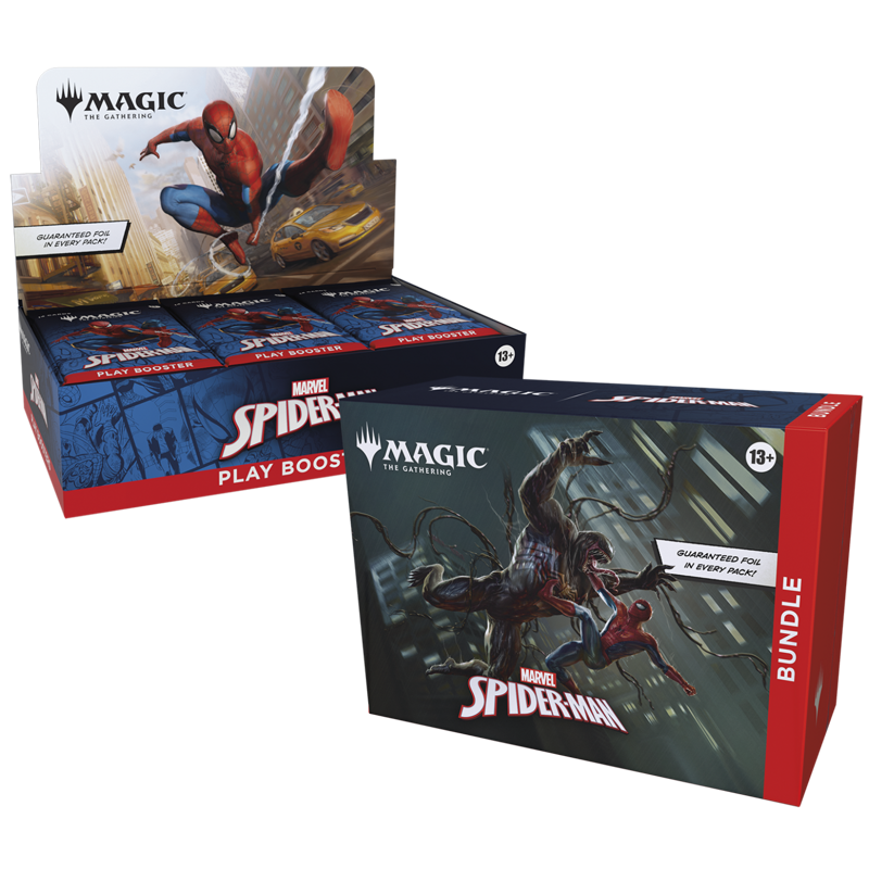 Marvel's Spider-Man | Bundle and Play Booster Box Combo | Magic the Gathering Marvel's Spider-Man | Bundle and Play Booster Box Combo | Magic the Gathering