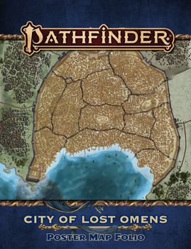 Pathfinder 2nd Edition: City of Lost Omens - Poster Map Folio
