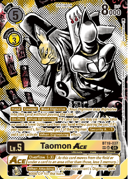 Taomon ACE (ALTERNATIVE ART) single card from Digimon Card Game