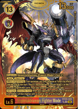Imperialdramon: Fighter Mode (ALTERNATIVE ART) single card from Digimon Card Game