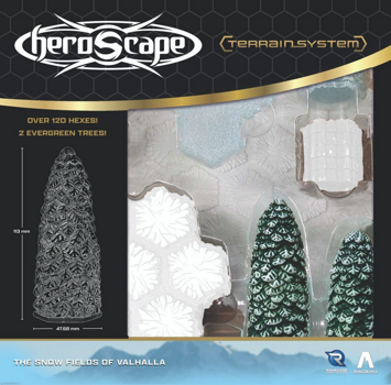 Heroscape The Snow Fields of Valhalla Terrain Expansion