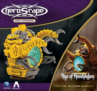 Heroscape Rising Tide - Hellforge Mandukor Army Expansion