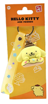 Pompompurin Sanrio Donuts Keychain