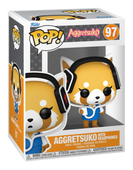 Pop! Aggretsuko With Headphones #97