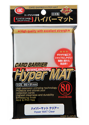 KMC Standard Sleeves - Hyper Mat Clear (80 Sleeves)