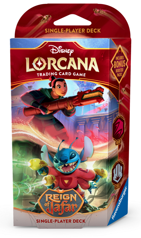 lorcana starter decks uk Disney Trading Card Game youll get a taste of the rich story and varied characters of Disney Lorcana Disney Lorcana TCG Starter Deck
