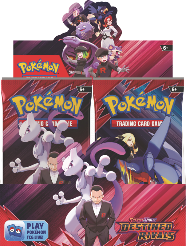 destined rivals booster box uk Pokemon TCG: Scarlet & Violet - Display Destined Rivals Booster Box Restock