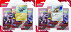 Pokemon Scarlet & Violet Destined Rivals: 3 Pack Blister Set of Two