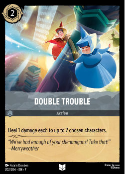 Double Trouble single card from Disney Lorcana